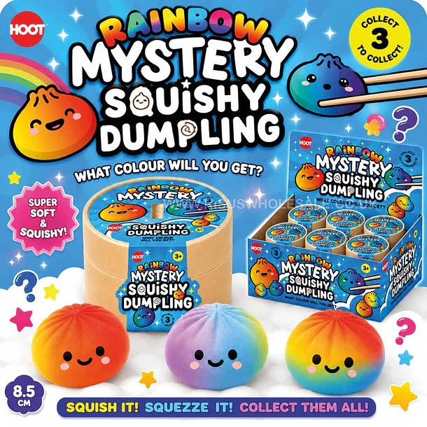 Mystery Squishy Dumpling Rainbow 3