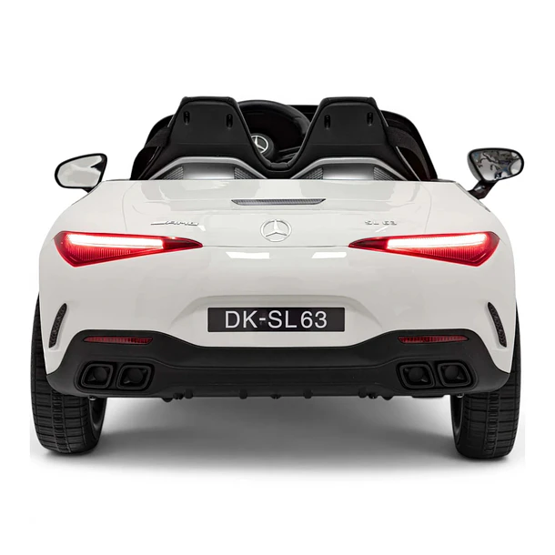 Mercedes SL63 AMG Branco 24V 2 Lugares 4