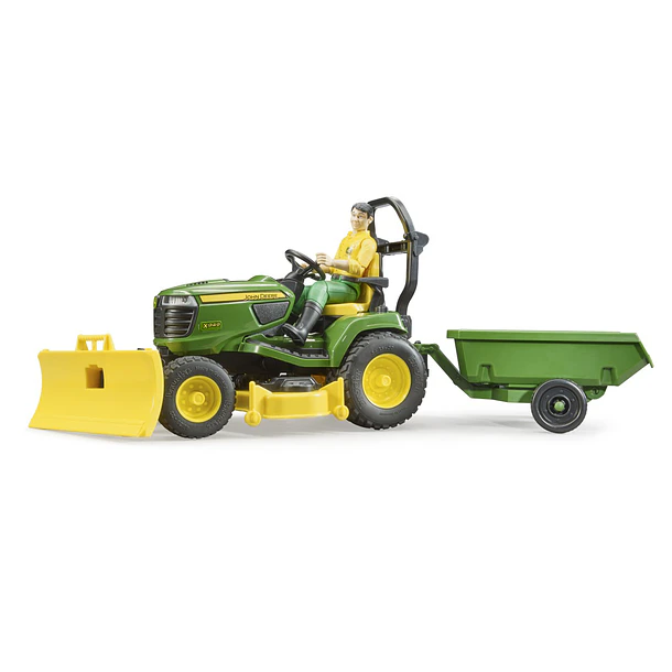 Tractor John Deere Cortador Relva com Reboque 4