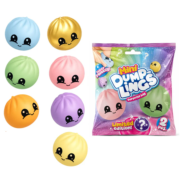 Saqueta Surpresa Squishy Mini Dumplings 