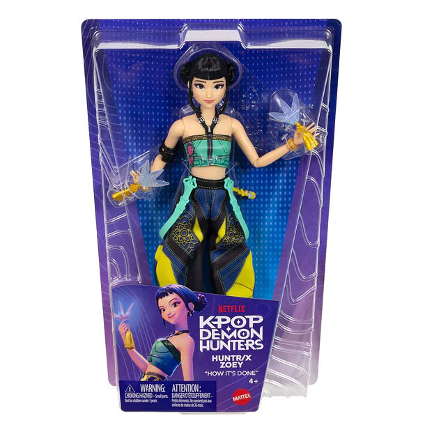 K-Pop Demon Hunters - Boneca HUNTR/X Zoey 1