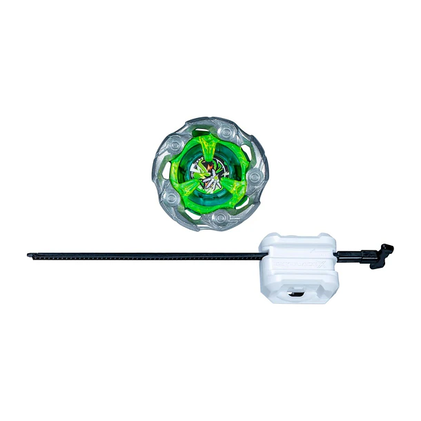 Beyblade X - Pião e Lançador Wand Wizard 1-60R 2