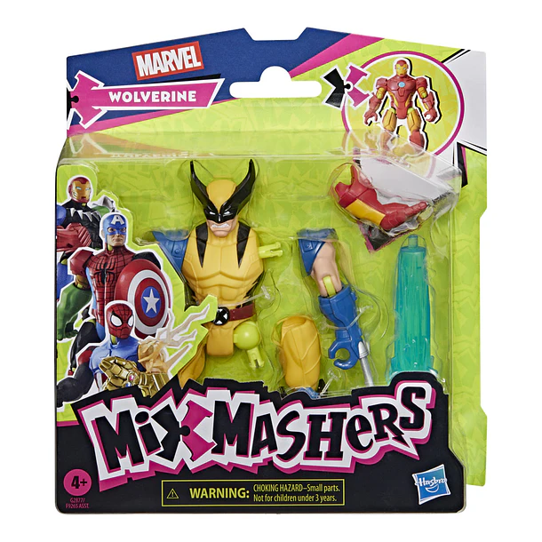 Marvel MixMashers - Figura Wolverine 1