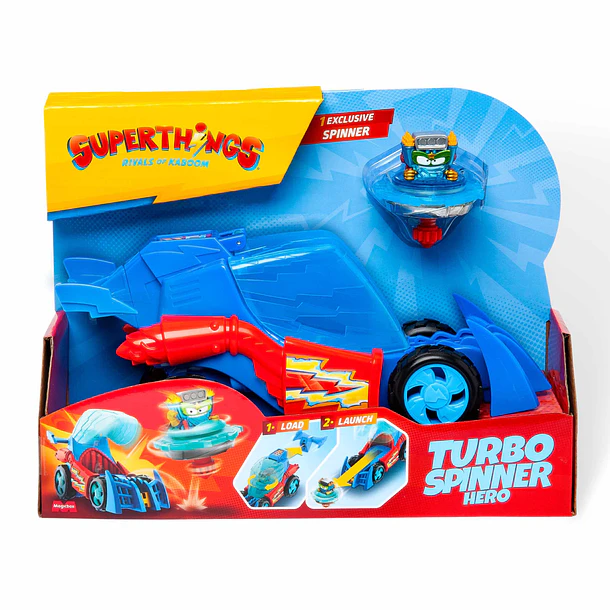 SuperThings Kazoom Power - Turbo Spinner Hero 1