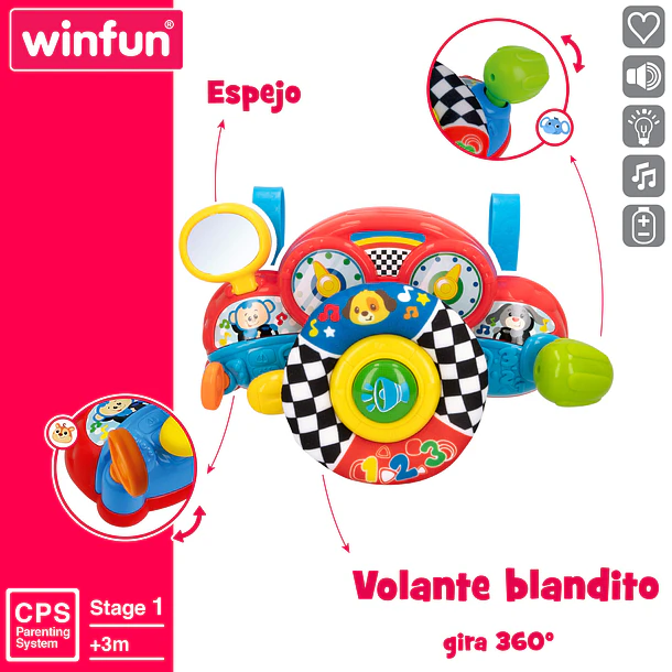 WinFun - Volante para Bebé 4