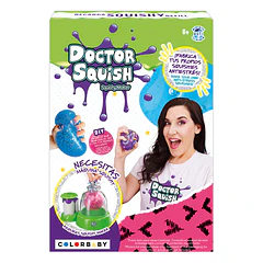 Doctor Squish - Pack 5 Bolas Squishy Recarga