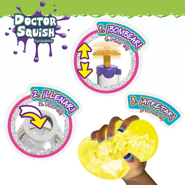 Doctor Squish - Fábrica Bolas Squishy Neon 5