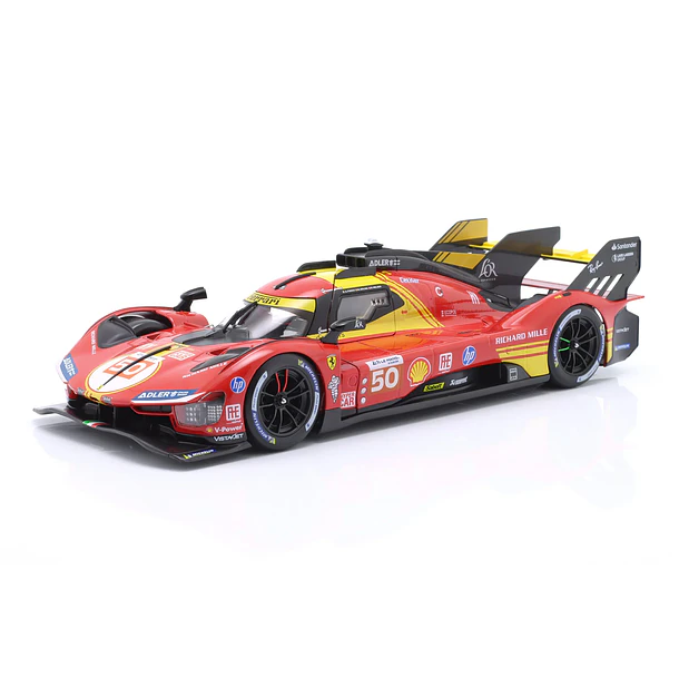 Bburago Racing  1:18 - Ferrari Racing 499P #50 24h LeMans 2024 1