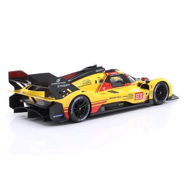Bburago Racing 1:18 - Ferrari Racing 499P #83 24h LeMans 2024 2