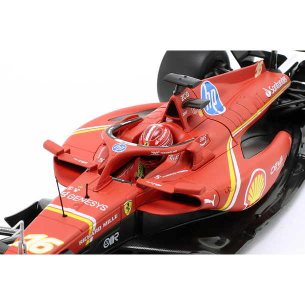 Bburago Formula Racing 1:18 - Ferrari SF-24 #16 Charles Leclerc (2024) 3