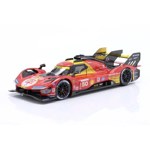 Bburago Racing 1:24 - Ferrari Racing 499P #50 24h LeMans 2024 1