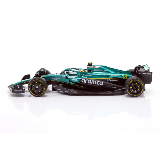 Bburago 1:24 - F1  Aston Martin AMR25 #14 Fernando Alonso 4
