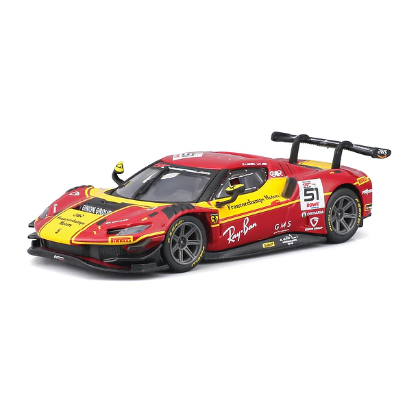 Bburago Racing 1:43 - Ferrari 296 GT3 AF Corse #51 1