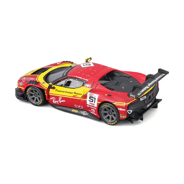 Bburago Racing 1:43 - Ferrari 296 GT3 AF Corse #51 2