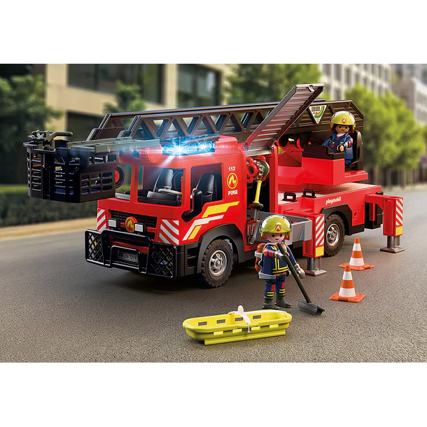 Camião dos Bombeiros com Escada 4