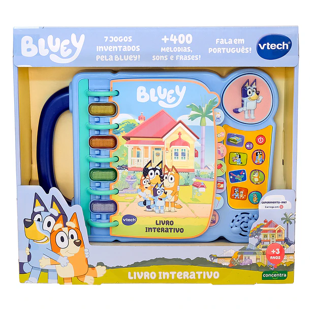 V-Tech Baby - Livro Interativo  Bluey 1