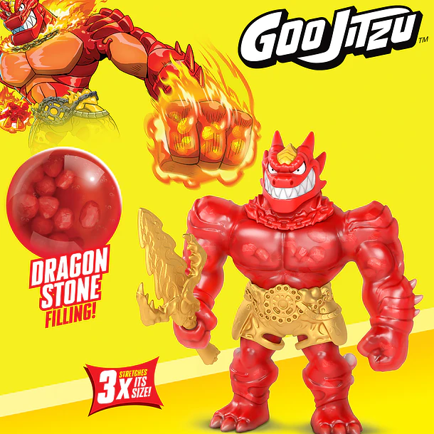 Goo Jit Zu - Figura Blazagon 4