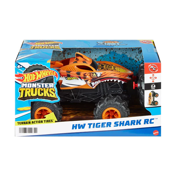 Hot Wheels Monster Trucks - Tiger Shark RC 1