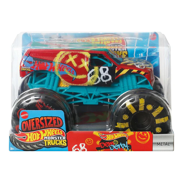 Hot Wheels Monster Trucks Oversized - Demo Derby 