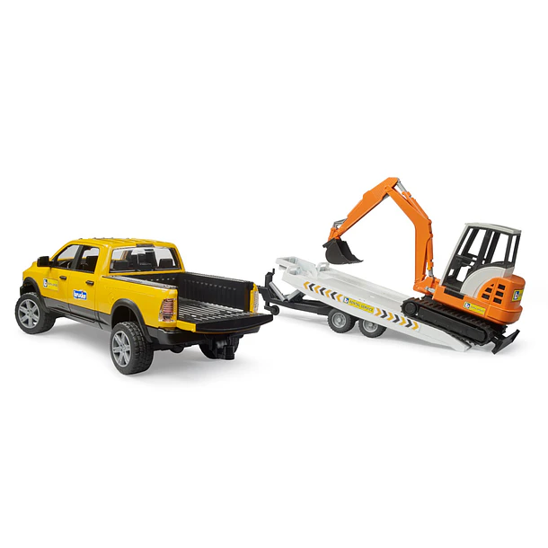Carrinha RAM Aluguer com Mini Escavadora 4