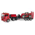 Camião MAN TGA com Manitou Telescopico MLT 633 1