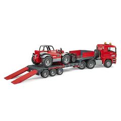 Camião MAN TGA com Manitou Telescopico MLT 633