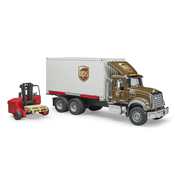 Camião MACK Granite UPS com Porta-Paletes 1