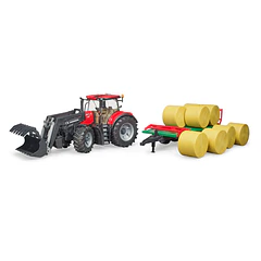 Trator Case IH Optum 300 CVX com Atrelado