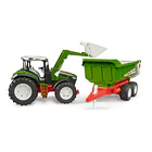 Trator Roadmax com Carregador Frontal e Reboque Bascula 5