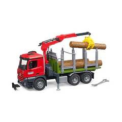 Camião MB Arocs Timber com Grua de Carga e 3 Troncos