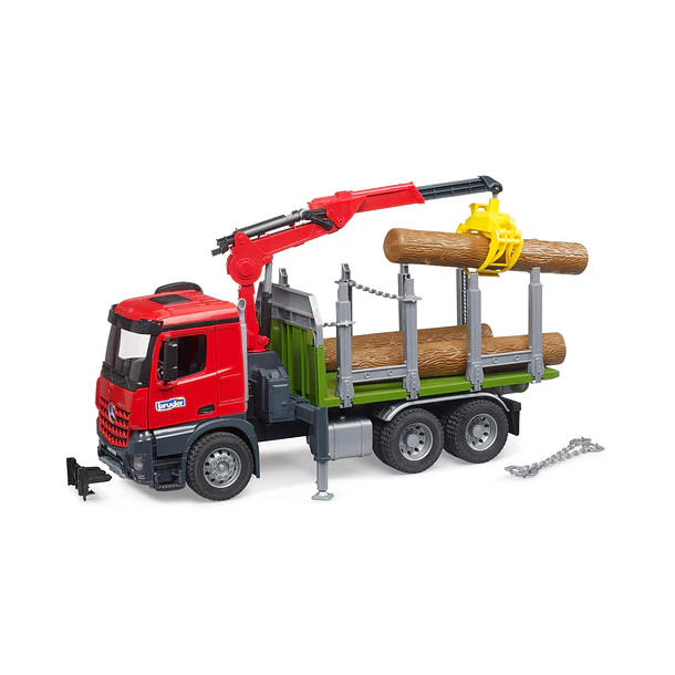 Camião MB Arocs Timber com Grua de Carga e 3 Troncos 1