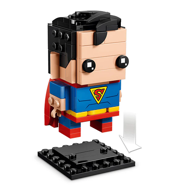 BrickHeadz - Figuras de Superman e Batman da Era Dourada 4