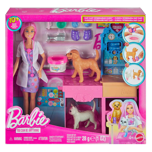 Barbie Clínica Veterinária Fast Cast 1