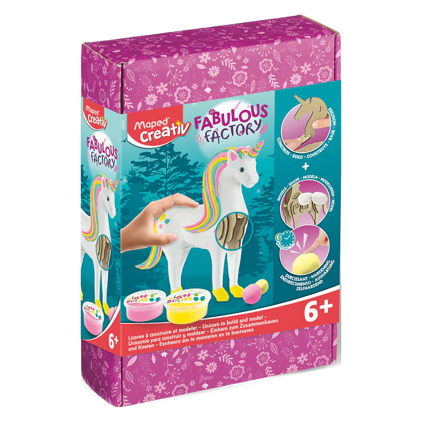 Maped Creativ - Fábrica de Pasta Modelar Unicórnio 1