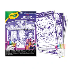 Crayola - Maxi Velvet Posters K-POP Demon Hunters