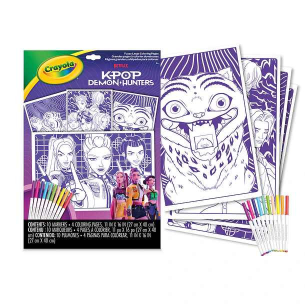 Crayola - Maxi Velvet Posters K-POP Demon Hunters 2