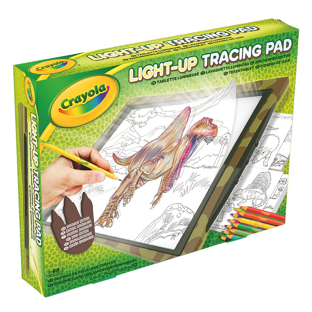 Crayola - Tablet Light-Up Tracing Pad Dinossauros 1