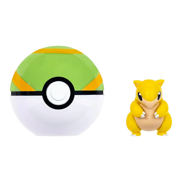 Pokémon Clip 'N' Go - Sandshrew + Nest Ball 2