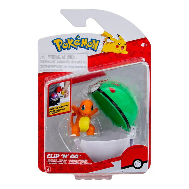 Pokémon Clip 'N' Go - Charmander + Friend Ball 1