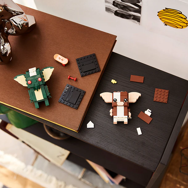 BrickHeadz - Figuras de Gizmo e Stripe dos Gremlins 6