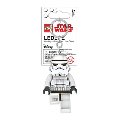 Porta-chaves com Lanterna Stormtrooper