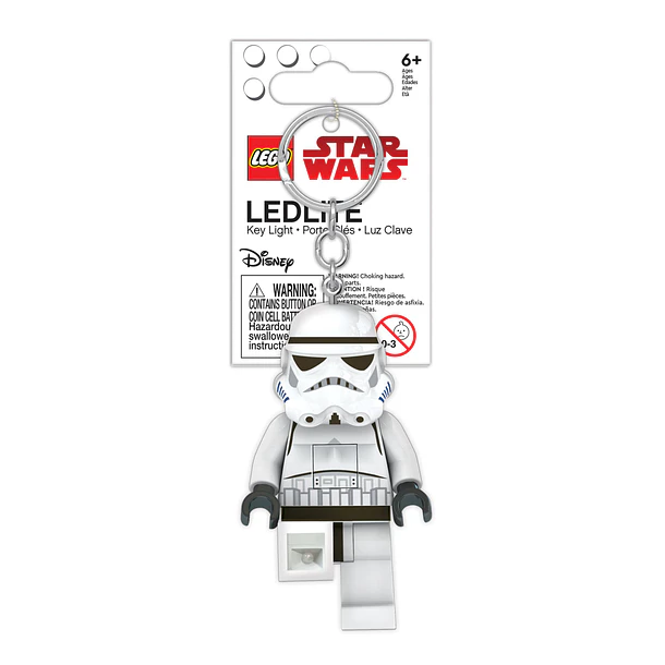 Porta-chaves com Lanterna Stormtrooper 1