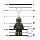 Porta-chaves com Lanterna Boba Fett 4