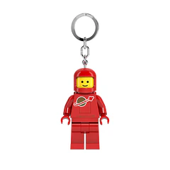 Porta-chaves com Lanterna Astronauta – Vermelho