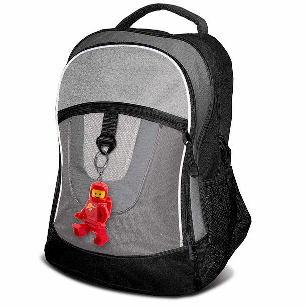 Porta-chaves com Lanterna Astronauta – Vermelho 4
