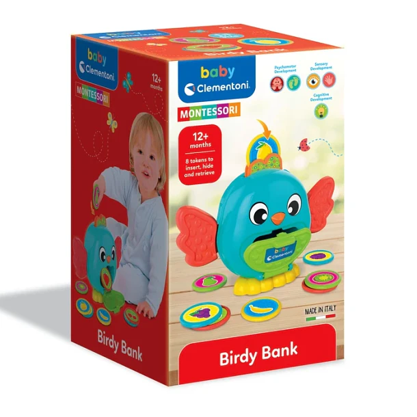 Baby Montessori - Baby Passarinho Mealheiro 1