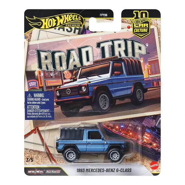 Hot Wheels Road Trip - 1993 Mercedes-Benz G-Class 