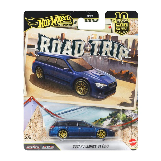 Hot Wheels Road Trip - Subaru Legacy GT (BP) 