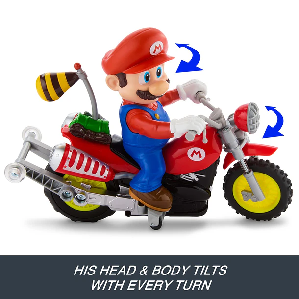 Hot Wheels Mario Galaxy - Mario Wheelie Motocross RC 4
