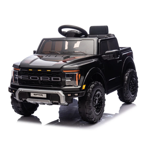 Ford F-150 Raptor Preto 12V 1